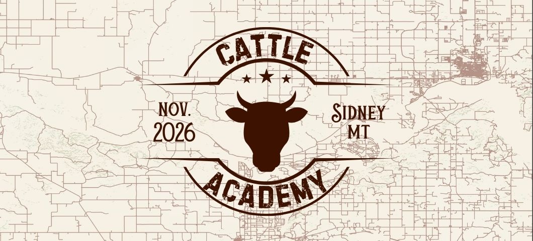 background is map of Sidney Montana. Foreground shows a steer head silhoutte