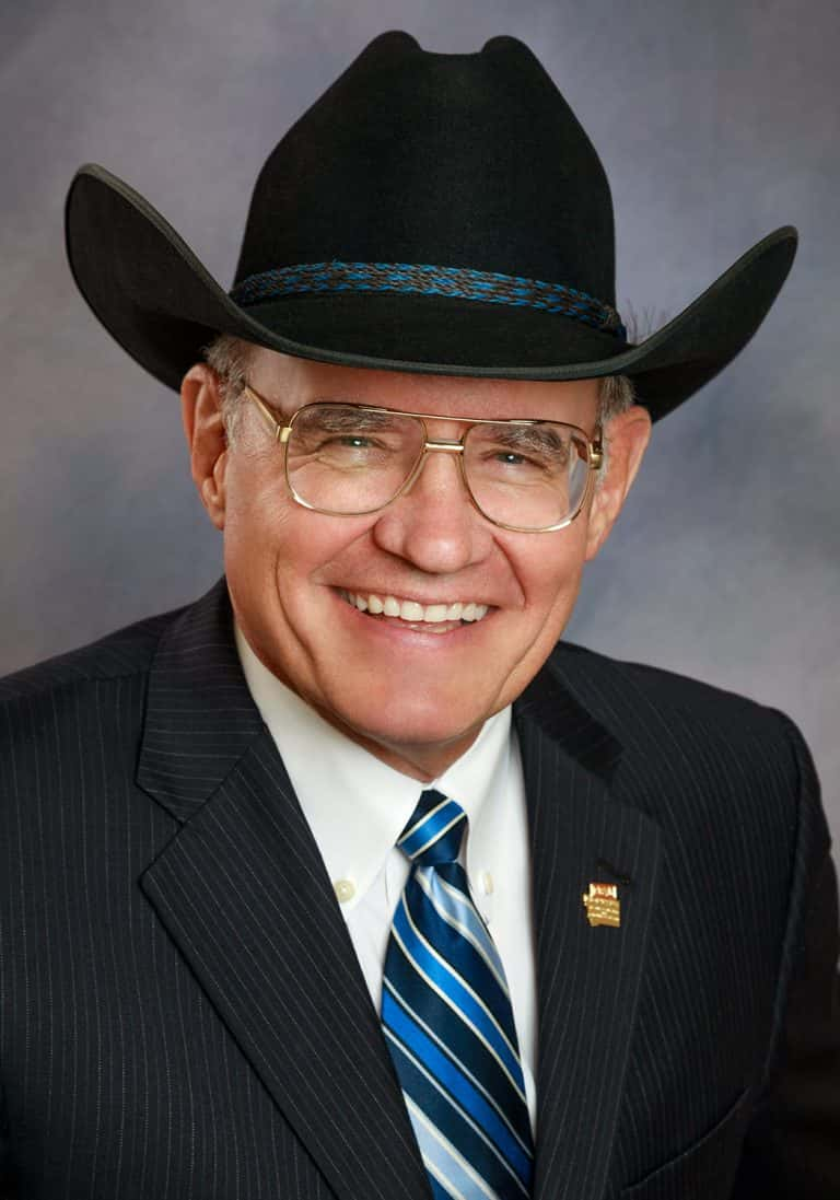 man in cowboy hat